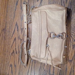 Rebecca Minkoff Gold MAC bag